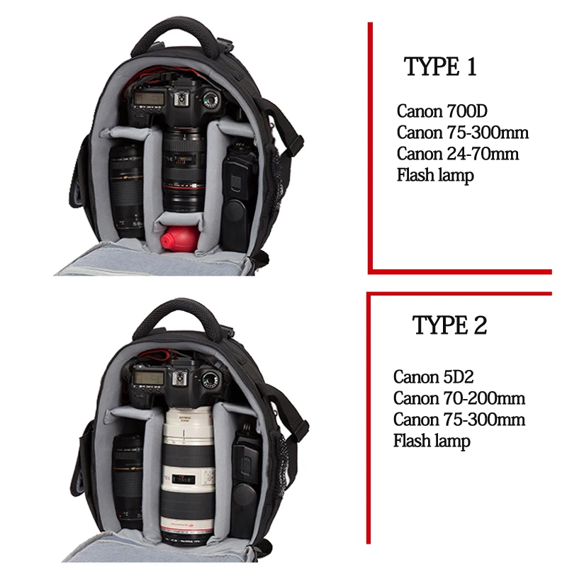 Jealiot Camera Backpack Waterproof Video Digital DSLR Bag Photo Laptop tripod camera case for Canon Nikon iPad SLR Outdoor | Электроника