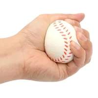 Kawaii мягкие Бейсбол Стиль шар для снятия стресса Бейсбол запястье руки Squeeze мягкий пенный шарик подарки новое поступление