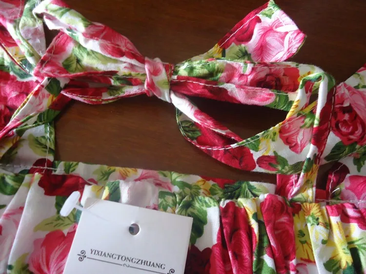 Розничная продажа Детская летняя одежда шорты с цветочным рисунком и повязкой на