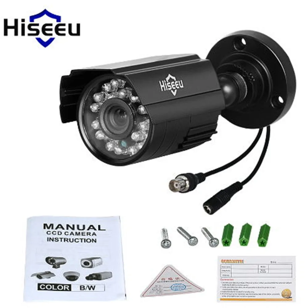 Hiseeu 720 P/1080 P PAL AHD ip камера Удаленный просмотр Обнаружение движения cctv DVR система