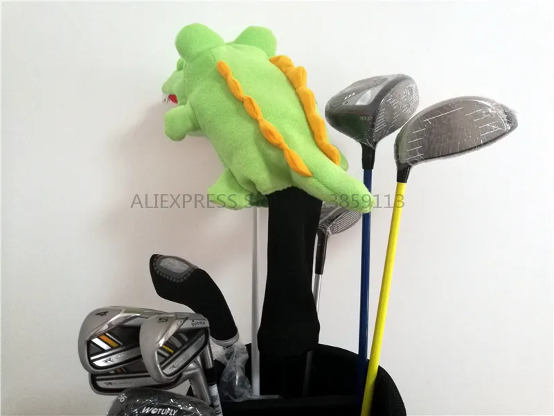 Большой крокодиловый Чехол для водителя гольфа спорта на открытом воздухе 460cc