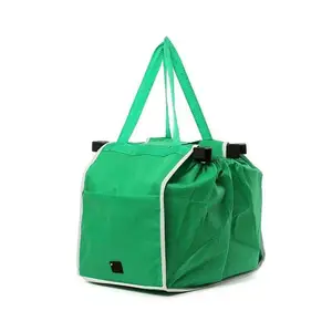 Складная сумка, Экологичная многоразовая сумка для супермаркета, большие сумки, хозяйственная сумка