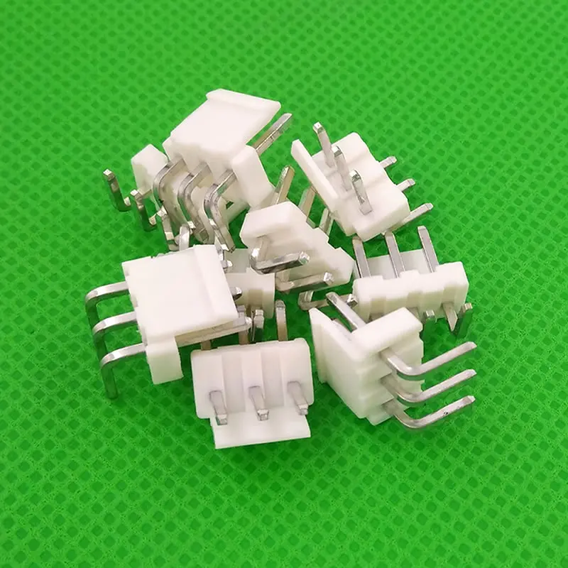 1000pcs male right angle material VH3.96 3pin 3pins Connector Leads pin Header 3.96mm VH3.96-3AW | Обустройство дома