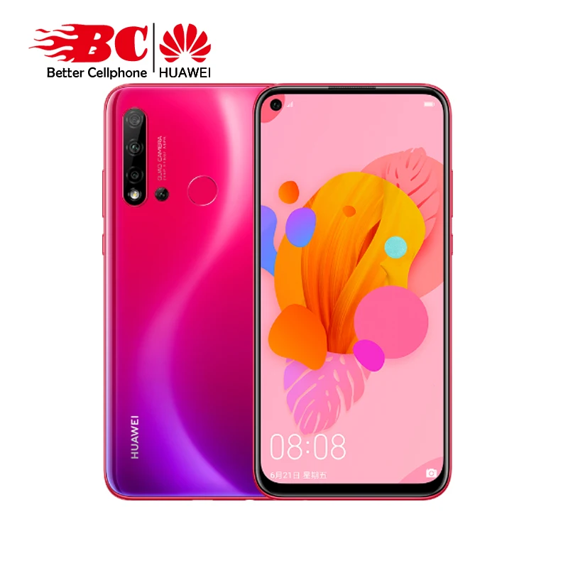 Оригинальный смартфон HuaWei Nova 5i 6 4 дюймов Hisilicon Kirin 710 Android 9 0 2310x1080 4000 МП тыловая