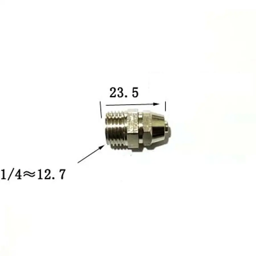 Фитинг фитинг переходник для соединения воздуха 6 мм/4 мм OD/ID x DN8 1/4 &quotBSP латунный