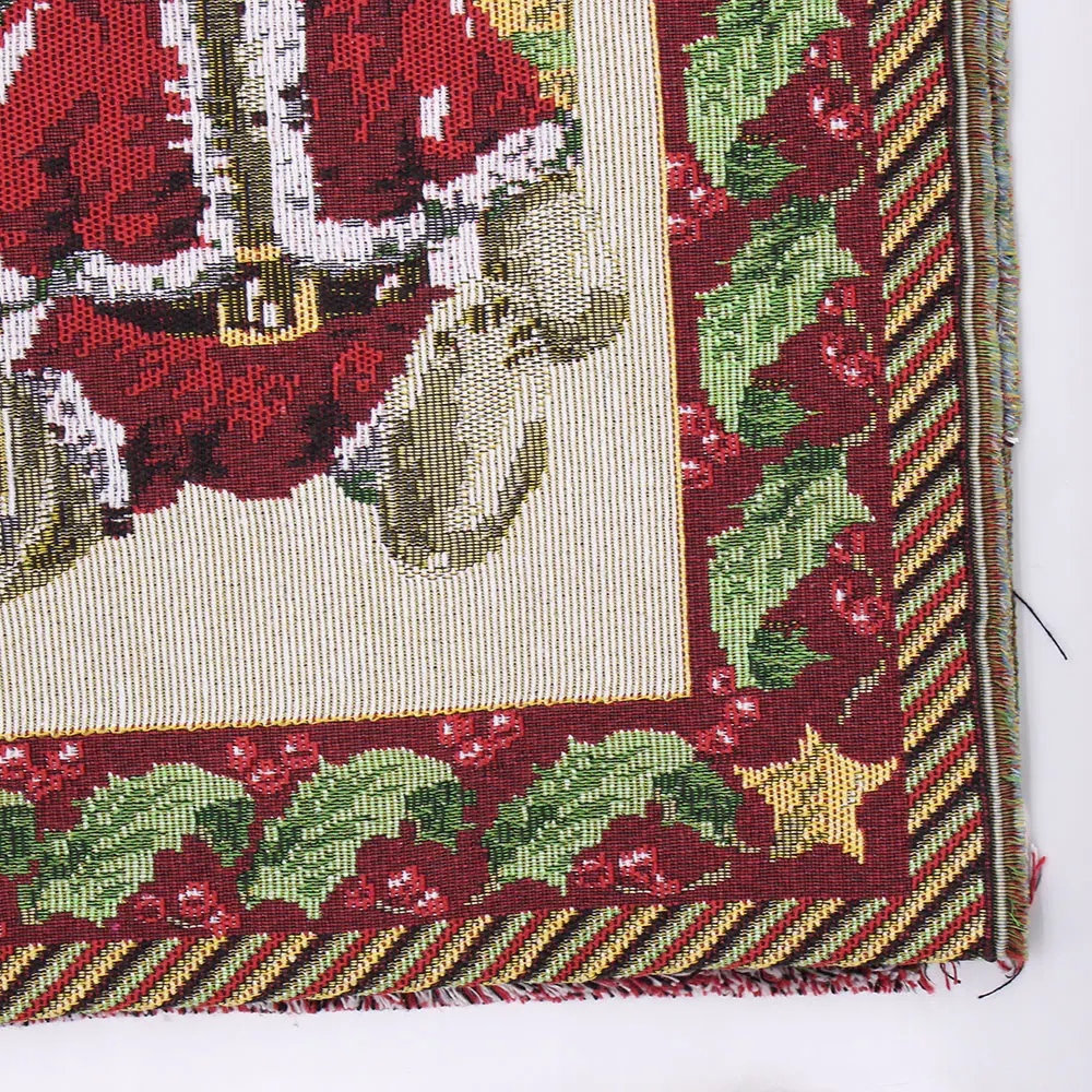 Рождественское украшение медведь ткань ручная работа лоскутная подушка женская