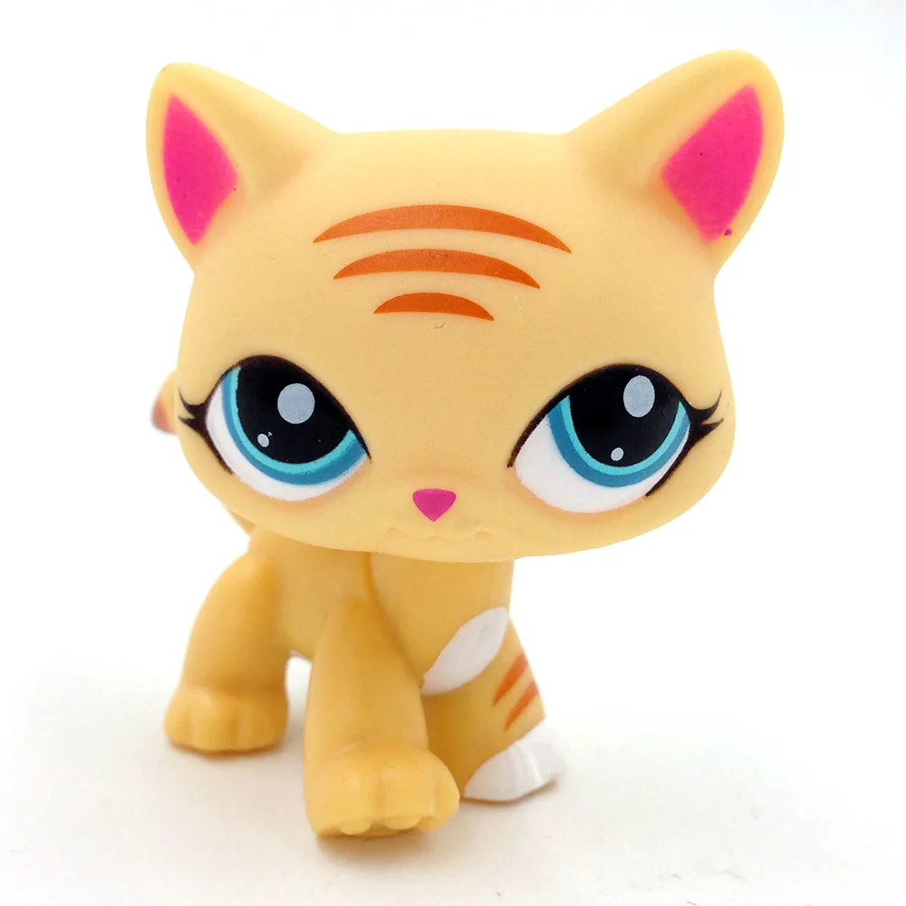 Pet Shop PS Cat игрушка короткошерстая кошка собаки стоящая настоящая редкая фигурка