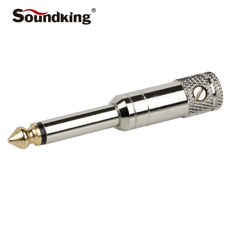 Soundking новинка Без припоя моно 1/4 &quotразъем jack 6 35 мм разъем используется для