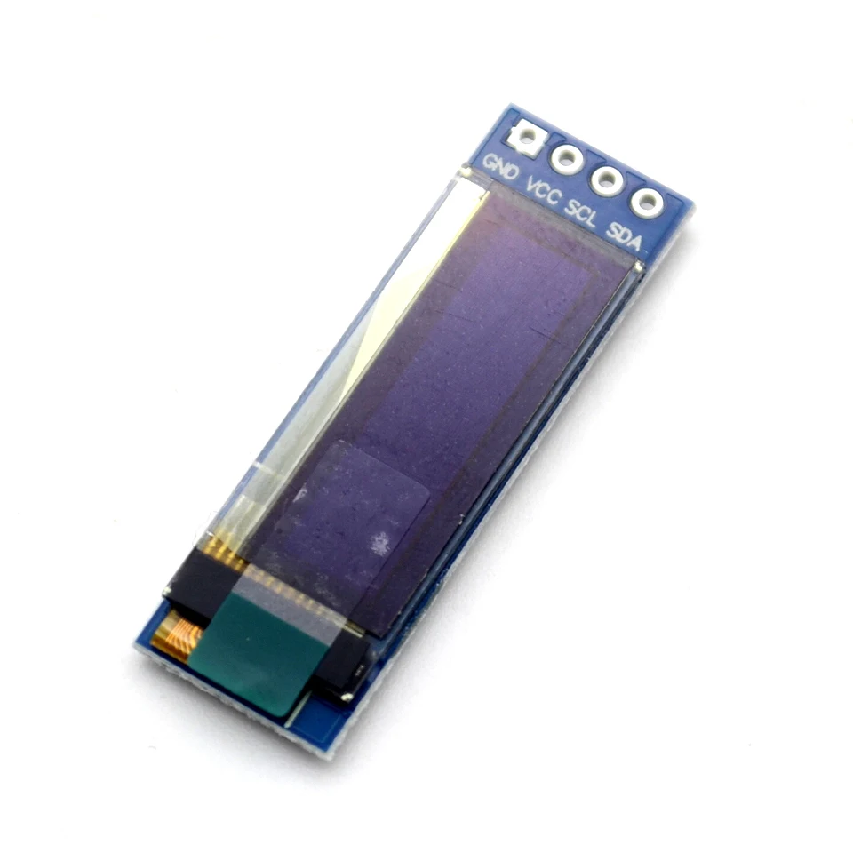 0 91 дюймов 128x32 128 32 I2C IIC интерфейс серийный белый синий OLED ЖК дисплей модуль &quot12832