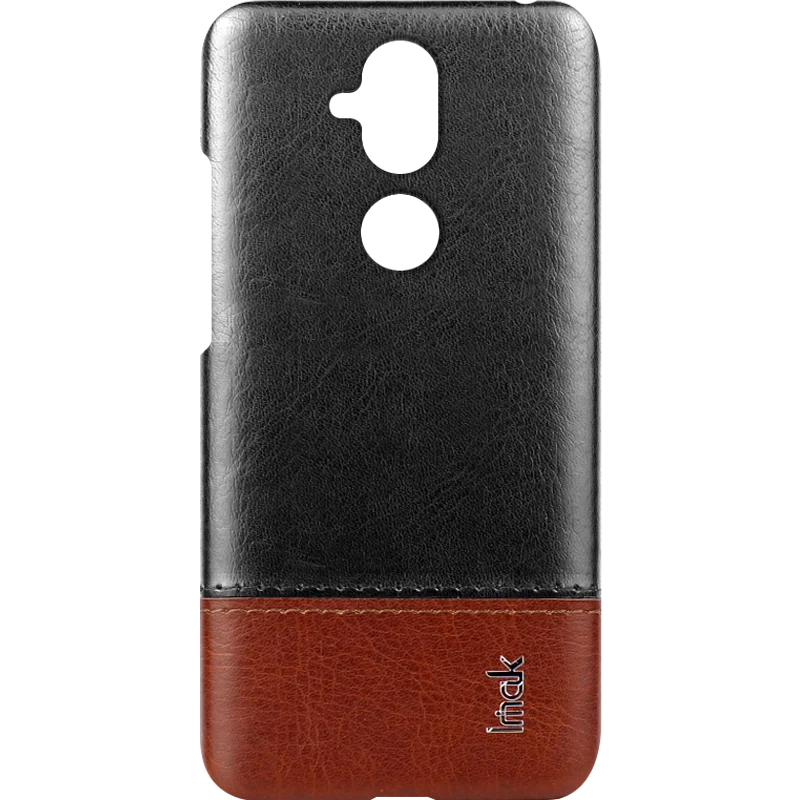 Multi IMAK Ruiyi серия Роскошный кожаный чехол из искусственной кожи для Nokia 8,1X7 7,1 Plus жесткий чехол из поликарбоната для NOKIA 8,1X7 высококачественный чехол s - Цвет: Multi