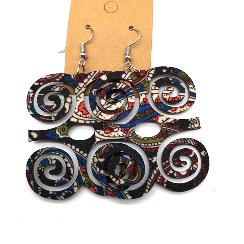 Тканевые серьги в виде символов разные цвета|symbol earrings|adinkra earringsfabric earrings |