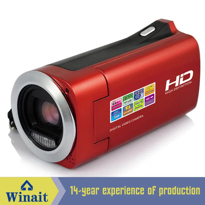 Winait 2017 дешевая HDV 828 Цифровая видеокамера с ПК камерой самосъемка Воспроизведение