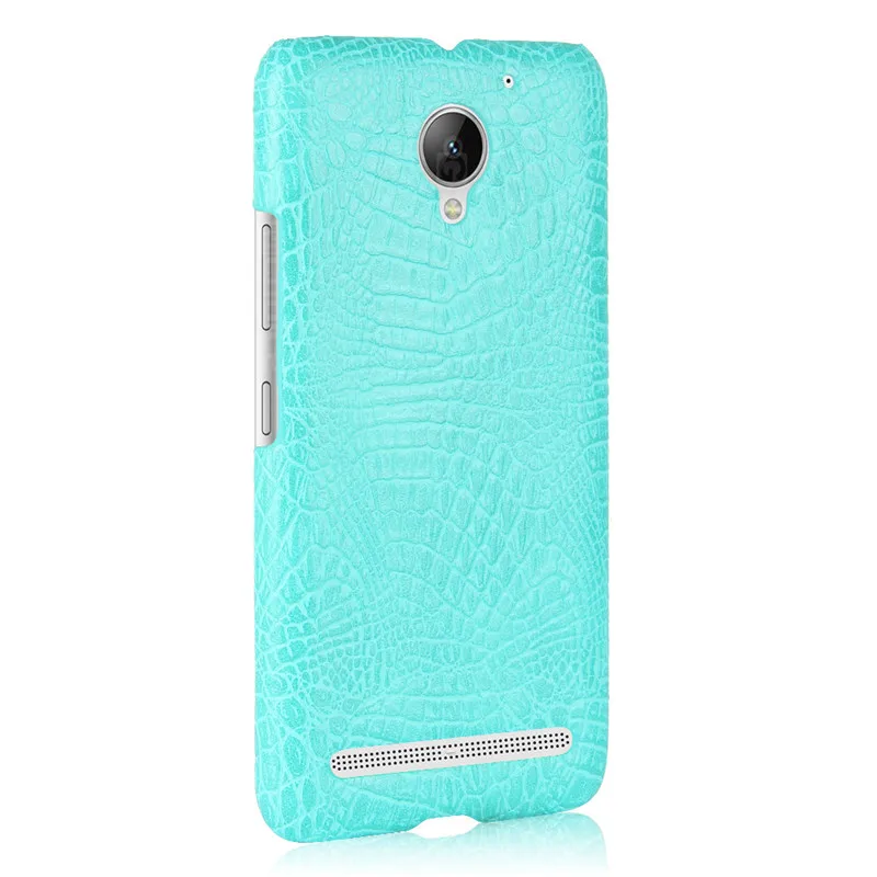 Lenovo Vibe C 2 C2 K10A40 5," чехол с узором «крокодиловая кожа» чехол из жесткого поликарбоната+ из искусственной кожи задняя крышка чехол для lenovo Vibe C2 Жесткий Чехол для мобильного телефона