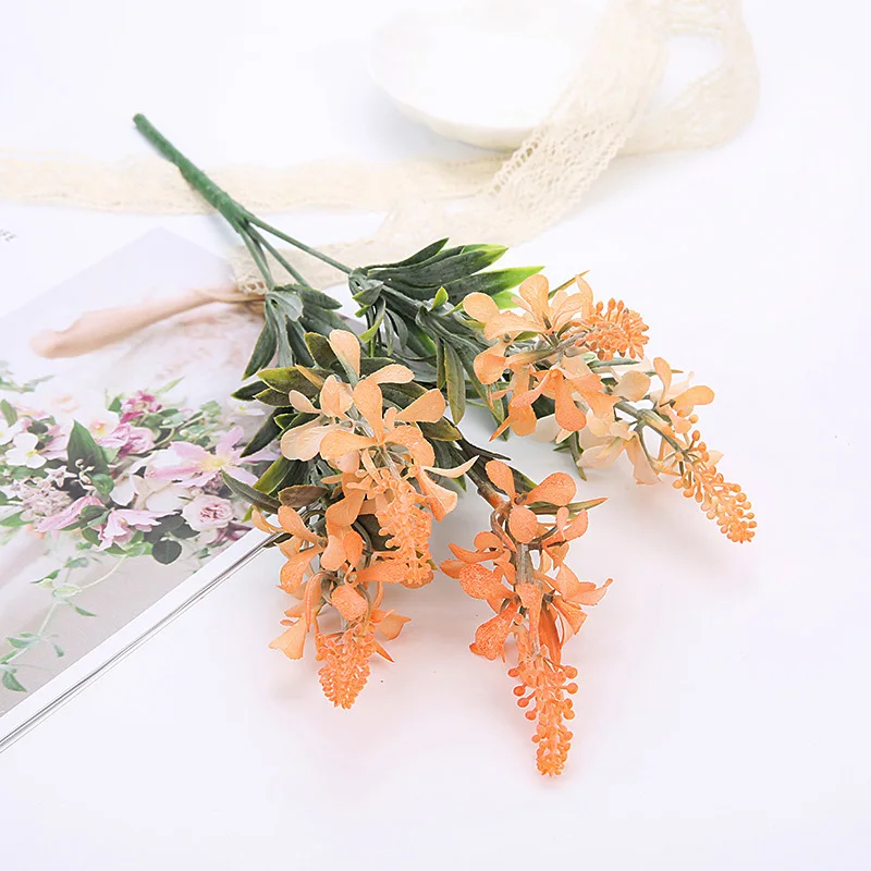 Artificial Flowers Orchid Silk Real Touch Wedding Flower Floral Christmas Party Plantas Artificiales Para Decoracion | Дом и сад