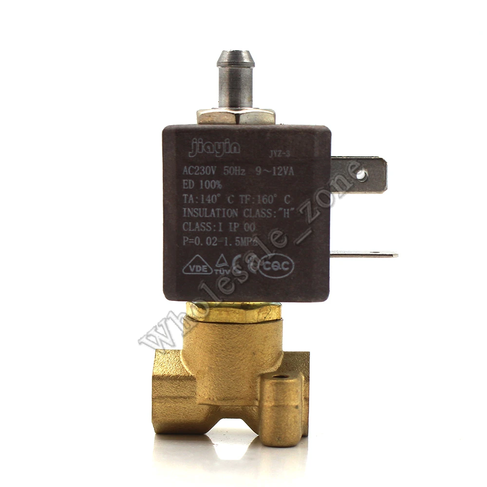 Новый JYZ 3 N/C 2/3 способ AC 220 В G1/8' латунь Кофе производители паровой воздушный воды