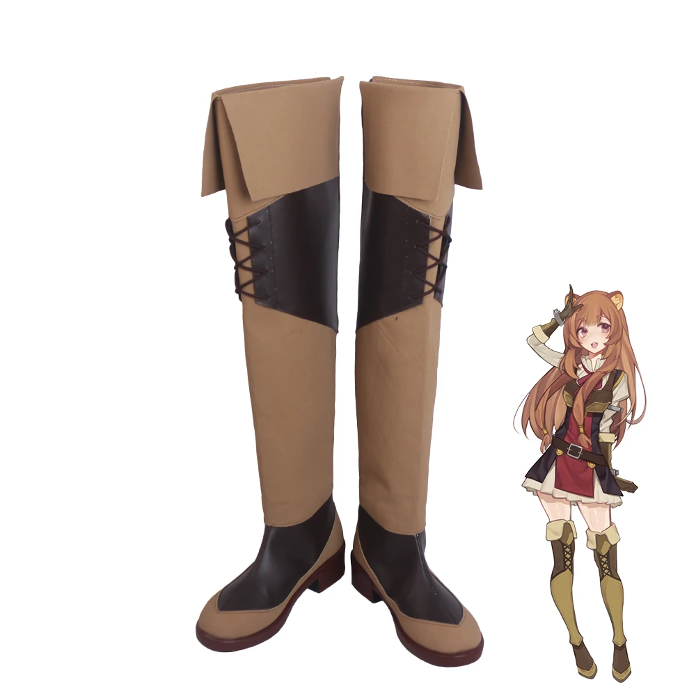 

The Rising Of The Shield Hero Raphtalia Cosplay Shoes Women Boots