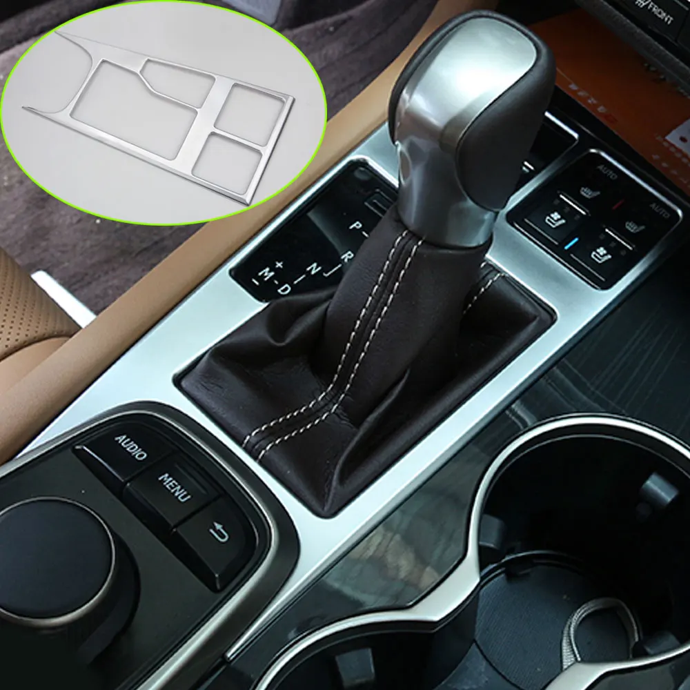 

BBQ@FUKA Car-styling Interior Console Gear Panel Frame Trim Cover Sticker Car accessories Fit For Lexus 2016 RX200T RX350 RX450h