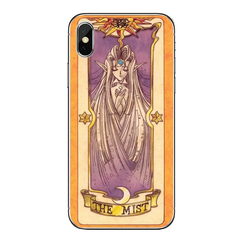 Чехол для мобильного телефона sakura card captor cardcaptor Voice Card Samsung Galaxy A5 A6 A7 A8 A9 J4 J5 J7 J8 2017 2018
