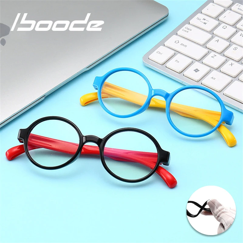 Iboode, детские очки, очки, очки TR90, оправа, очки для детей, UV400, для мальчиков и девочек, милые крутые очки для детей, для мальчиков и девочек