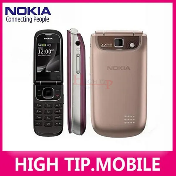 Оригинальный разблокированный отремонтированный сотовый телефон Nokia 3710 3G МП