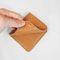 aetoo original handmade leather short wallet retro first layer of leather wallets men women super thin soft vintage