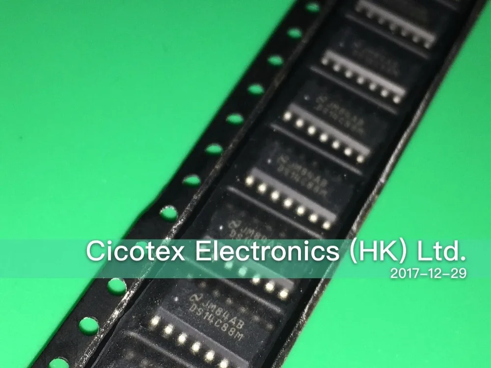 10 шт./лот DS14C88MX SOP14 IC DS14C88M линейный драйвер QUAD CMOS 14 SOIC|quad line|ic cmosic driver |