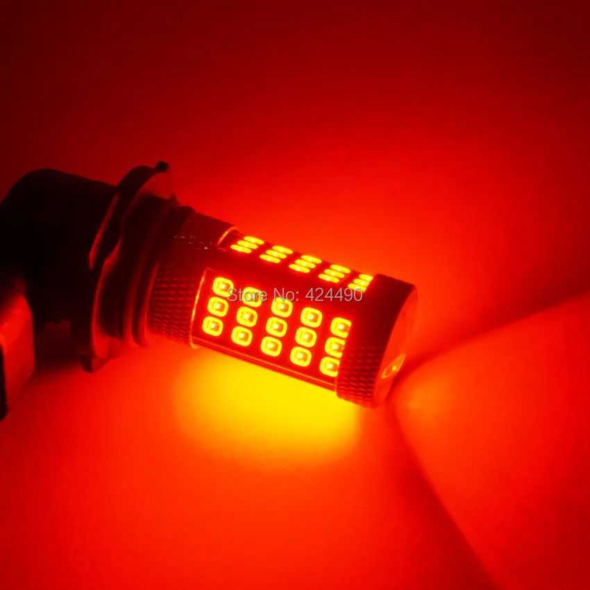 AORUNYEBAO 2X Car 9006 HB4 9005 HB3 H7 H11 2835 63 SMD LED Turning Parking Fog Light Braking Bulb White yellow red DC 12V | Автомобили и