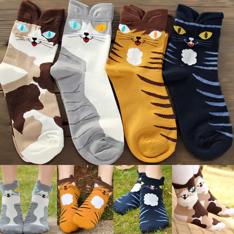 Женские носки для девочек на осень и зиму милые однотонные пушистые теплые