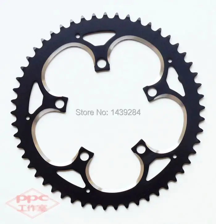 Vitesse Сверхлегкий алюминиевый 110BCD 39 Т 44 46 48 50 53 ЧПУ chainring crankset передние звездочки