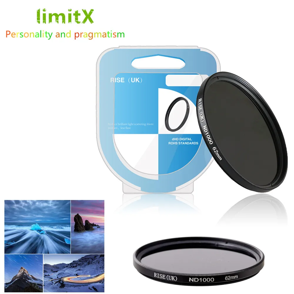 Limitx фильтр нейтральной плотности объектива ND1000 ND3.0 для Nikon 1 J3 J2 J1 V2 V1 S1 AW1 w/VR 10 мм 30 11