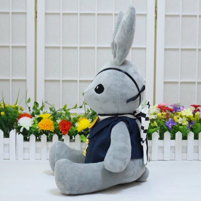Черный Дворецкий ичибан Kuji Последний пират кролик плюшевые игрушки Аниме Мягкие и плюшевые мультфильм куклы косплей подарок игрушки Дети День рождения 30 см