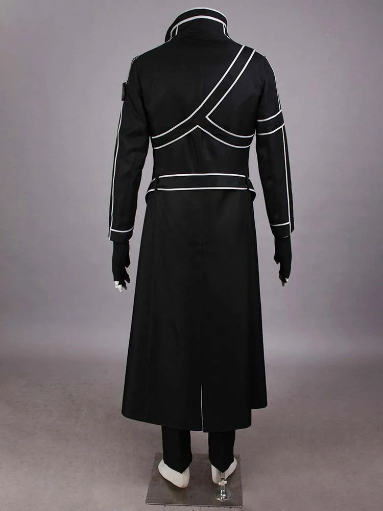 

Free Shipping Kirito Cosplay Costume For Male Halloween Cosplay Costume