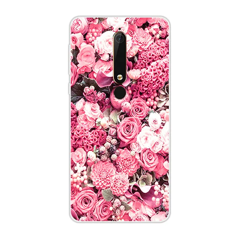 Silicone Cases For Nokia 6 2018/TA-1054 Ultra Clear Ultrathin Soft TPU Gel Coque TA-1054 Full Protective Cover | Мобильные телефоны