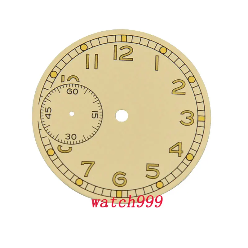 Goutent 36 8 мм светящиеся часы циферблат eta 6497 Чайка st3600 механические часы|Циферблаты