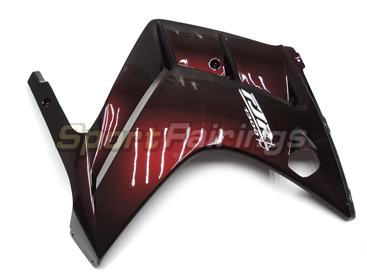 Complete New Fairings For Yamaha FJR 1300 2002 2003 2004 2005 2006 ABS Plastic Motorcycle Fairing Kit Bodywork Dark Red Fittings |