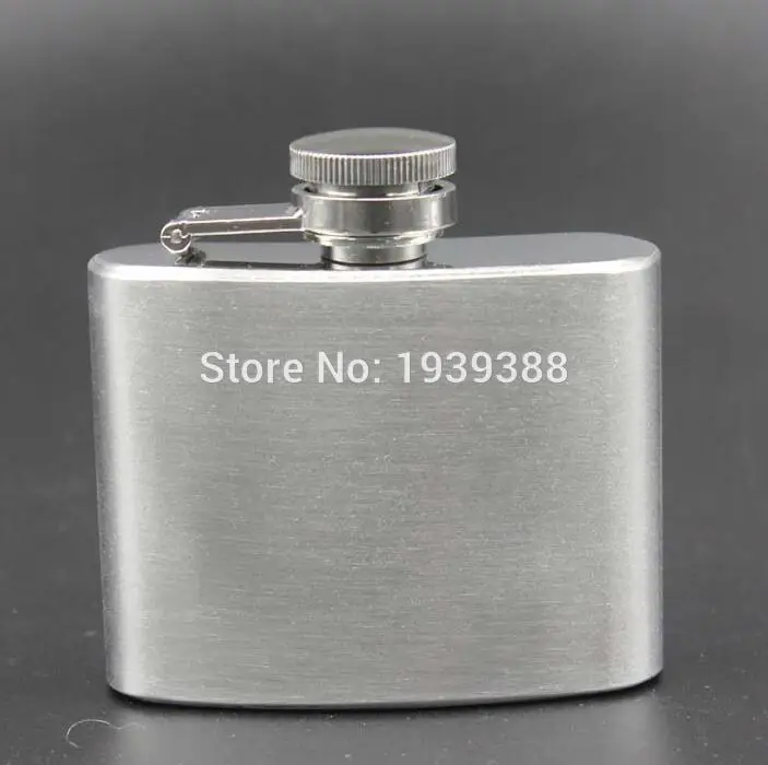 1 шт. 2 унции (60 мл) фляжка из нержавеющей стали в подарок для мужчин карманная