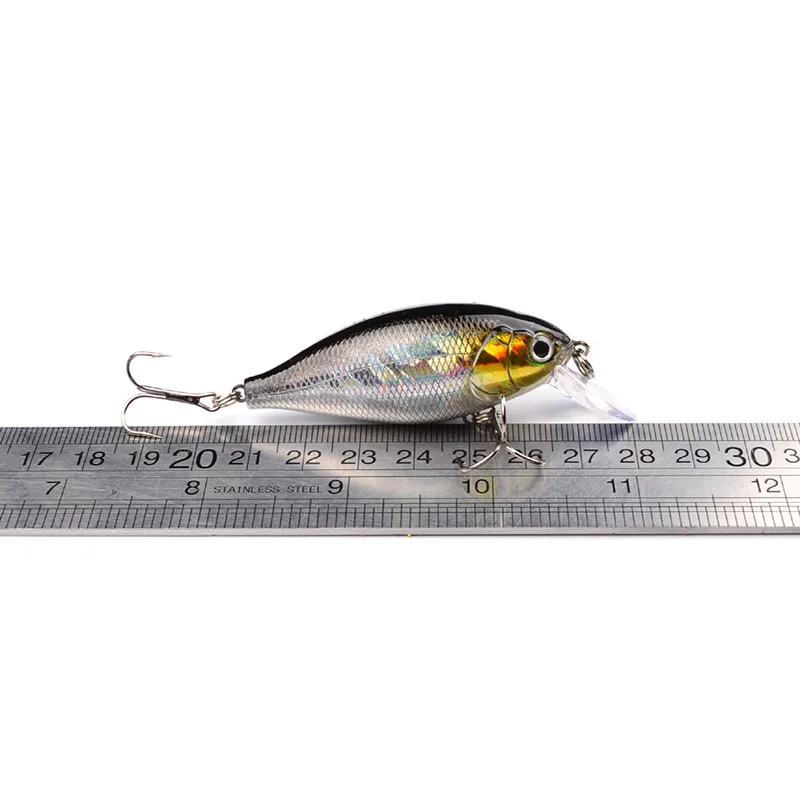 1 шт. кривошипная рыболовная приманка Pesca isca artificia 7 см 13 г жесткие приманки блесны