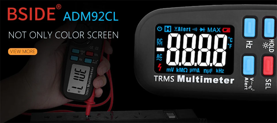 Цифровой Мультиметр MASTECH MS8239C AC DC Напряжение Ток Емкость Частота Температура Тестер Авто Диапазон Multimetro 3 3/4
