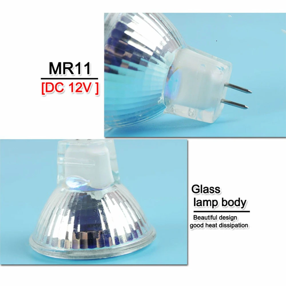 MR11 Светодиодный прожектор DC 12 В 3 Вт 5 5730 SMD Светодиодная лампа Энергосберегающая