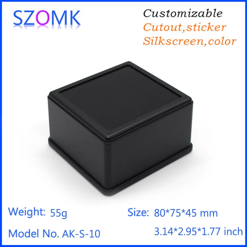 Пластиковый корпус для электронного блока питания 80*75*45 мм 1 шт.|china market of electronic|china