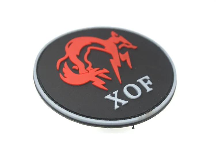 3D ПВХ MGS патч металлическая Шестерня Твердые патч XOF спецназ патч BadgeThe охотник за головами нашивки американская президентская