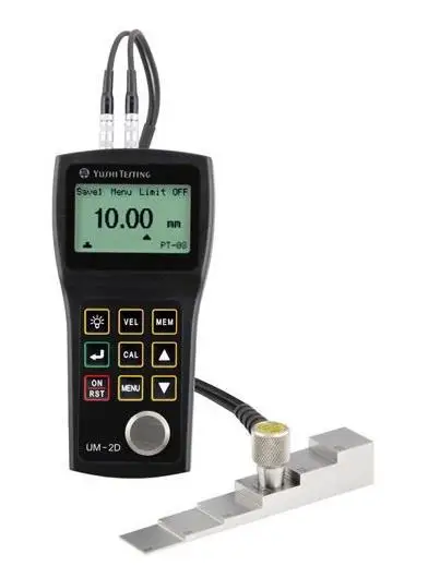 

Digital High Precision Ultrasonic Thickness Gauge Meter Tester w/ Through Coating Function UM-2D