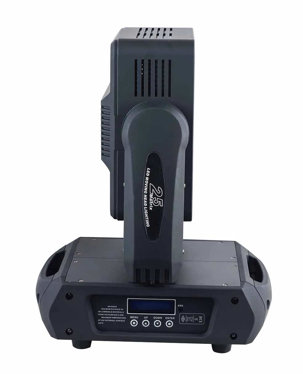Профессиональное освещение 25 шт. * 12 Вт 4 в 1 rgbw светодиодная матрица moving head beam wash dmx