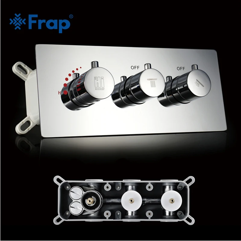 Смеситель для душа Frap с термостатическим датчиком смеситель раковины и водопада