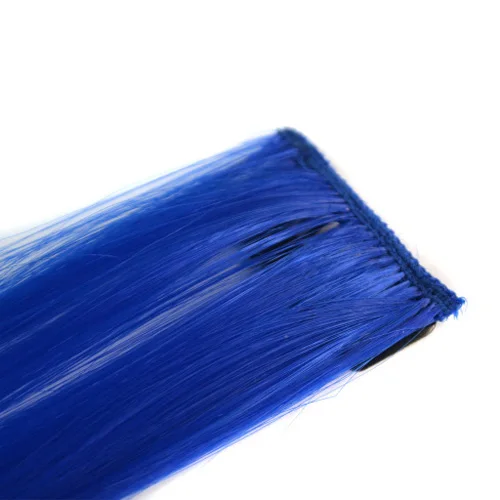 Colorful 1 Piece Funky Streak Clip in Human Hair Extensions Highlight Sliky Hot | Красота и здоровье