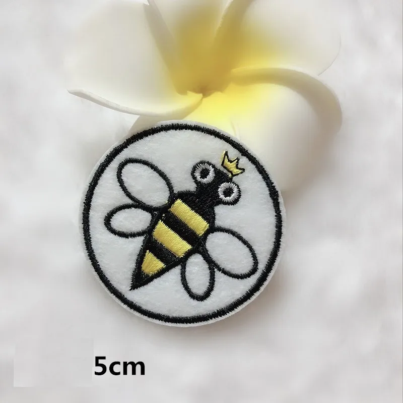 1 шт. патчи с вышивкой в виде бабочки хиппи пчелы черепа | Дом и сад
