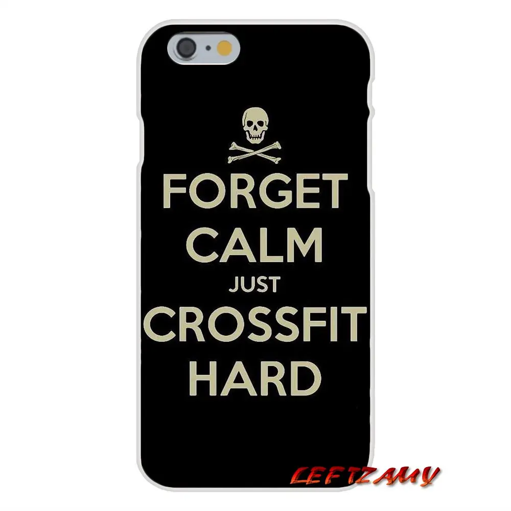 Keep calm and crossfit Тонкий силиконовый чехол для телефона Samsung Galaxy S3 S4 S5 MINI S6 S7 edge S8 S9 Plus Note