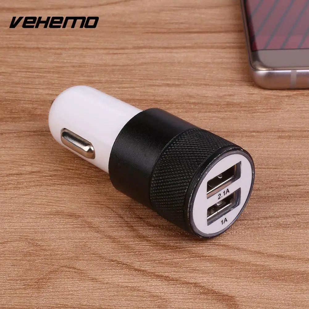 Vehemo зажигалка 2 в 1 USB Автомобильная розетка зарядное устройство зарядка