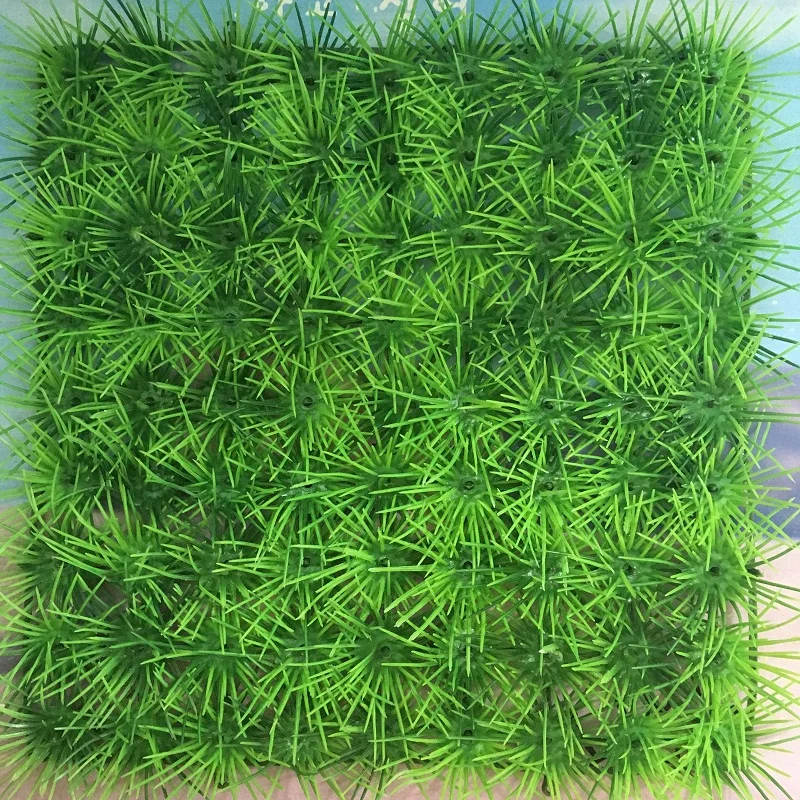 Искусственный подводный пластиковый зеленый газон трава растение водный