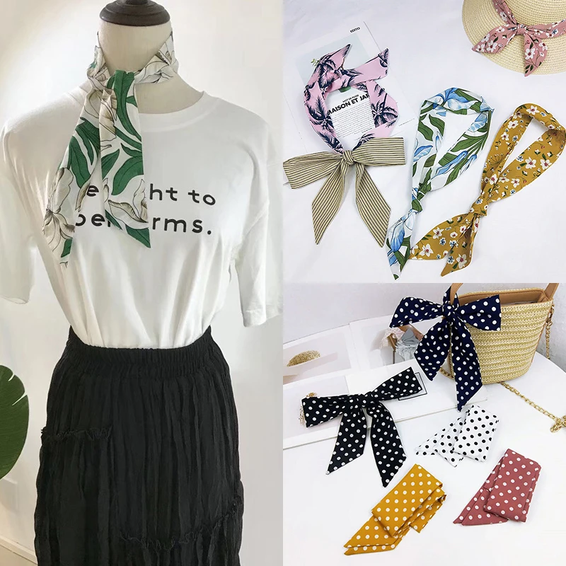 

Flower Cartoon Cute Plant 1PC Soft Animal 52 Colors Family Headdress Hair Band Dot Comfortable Print Small Scarves